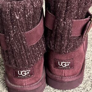 UGG Dark Knit Boots